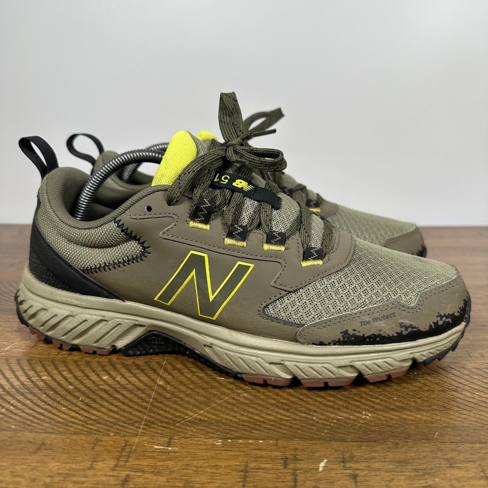 New Balance Shoes Mens 10 Green 510 v5 Trail Running Hiking Outdoor MT510CC5